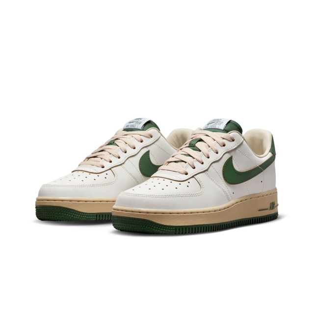 WMNS Air Force 1 Low Green and Muslin 1