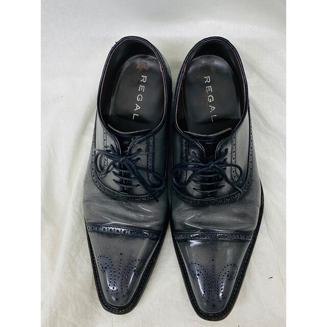 REGAL(リーガル)のREGAL ウイングチップブーツ 26.5cm メンズの靴/シューズ(ドレス/ビジネス)の商品写真