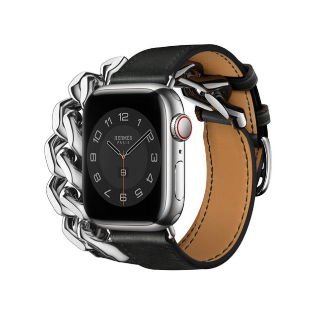 エルメス AppleWatch ドゥブルトゥール ブルー 40mm アップル純正-