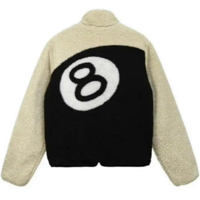 ブルゾンstussy 8 BALL SHERPA JACKET ステューシー フリース