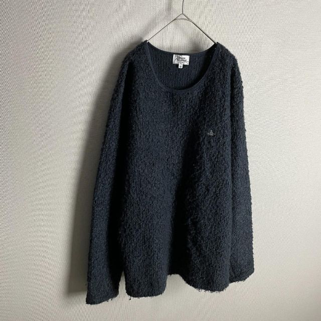 【オーブ刺繍☆ふんわりボア】ヴィヴィアンウエストウッド スウェット 入手困難56袖丈