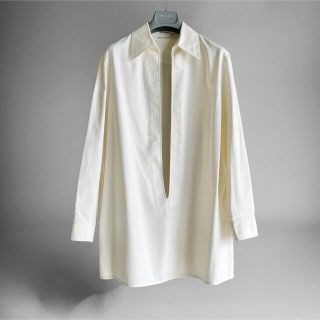 希少 エルメス ヴァルーズ シャツ 36 マルジェラ期 コットン100%-