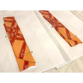 エルメス(HERMES)のエルメス ツイリー ボルデュックリボン 2本セット(バンダナ/スカーフ)