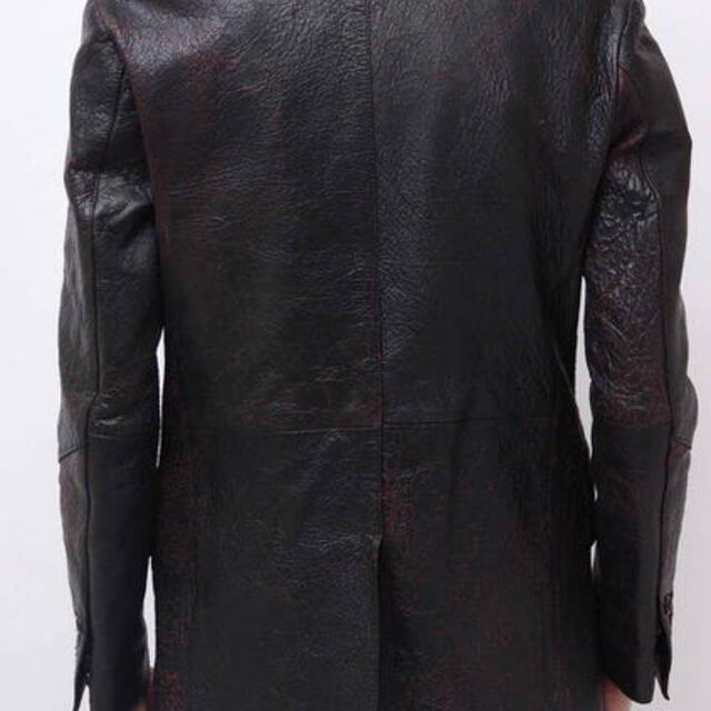 5351プールオム／5351POUR LES HOMMES ジャケット JKT アウター メンズ 男性 男性用 レザー 革 本革 ブラック 黒  ブレザー テーラードジャケット