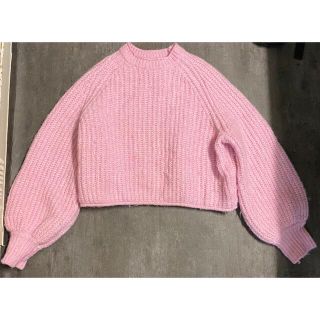 ザラ(ZARA)のZARAピンクニット(ニット/セーター)