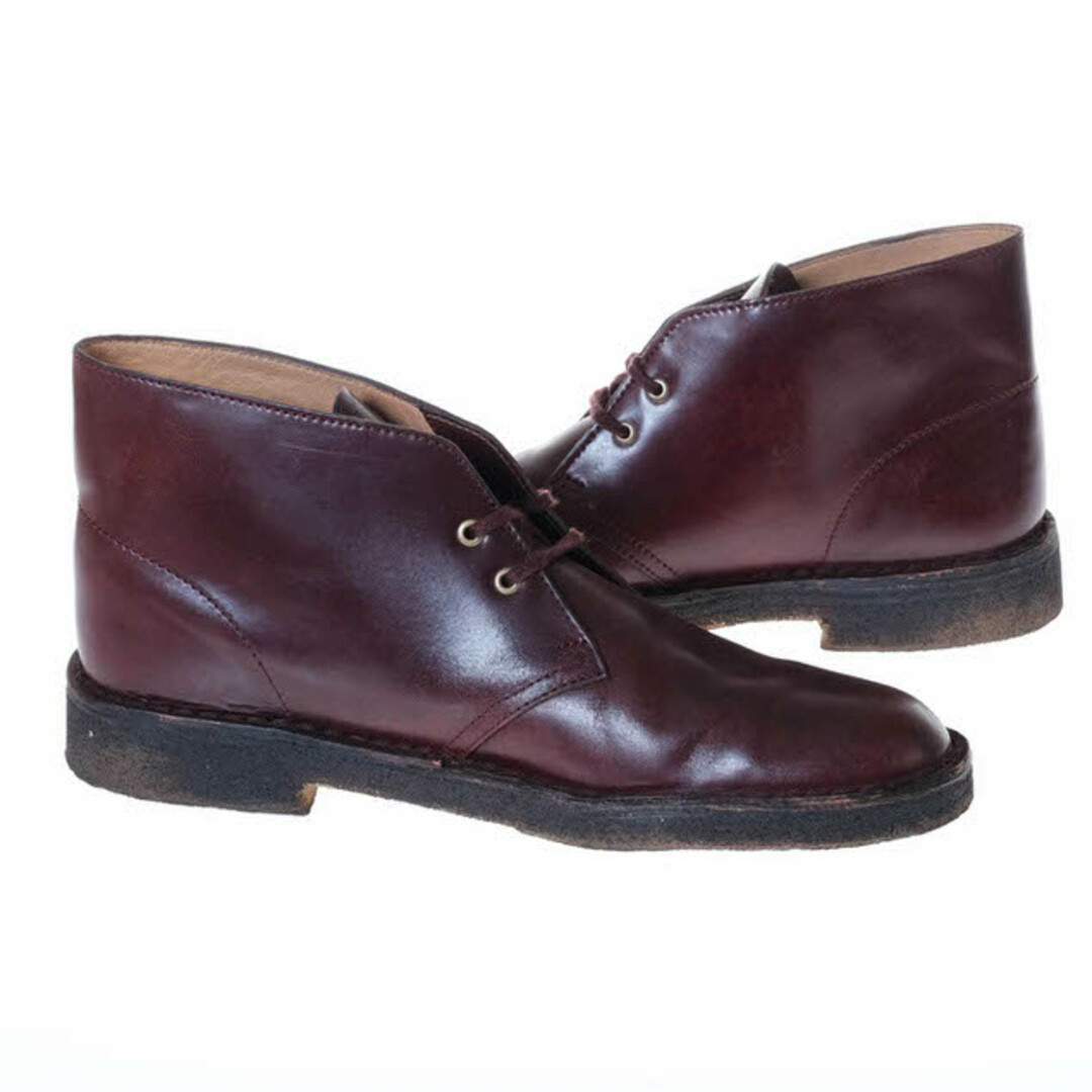 クラークス/Clarks ブーツ シューズ 靴 ビジネス メンズ 男性 男性用 レザー 革 本革 レッド ブラウン 赤 茶 Horween ホーウィン社コードバンレザー