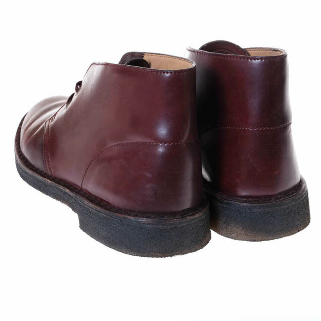 クラークス/Clarks ブーツ シューズ 靴 ビジネス メンズ 男性 男性用 レザー 革 本革 レッド ブラウン 赤 茶 Horween ホーウィン社コードバンレザー