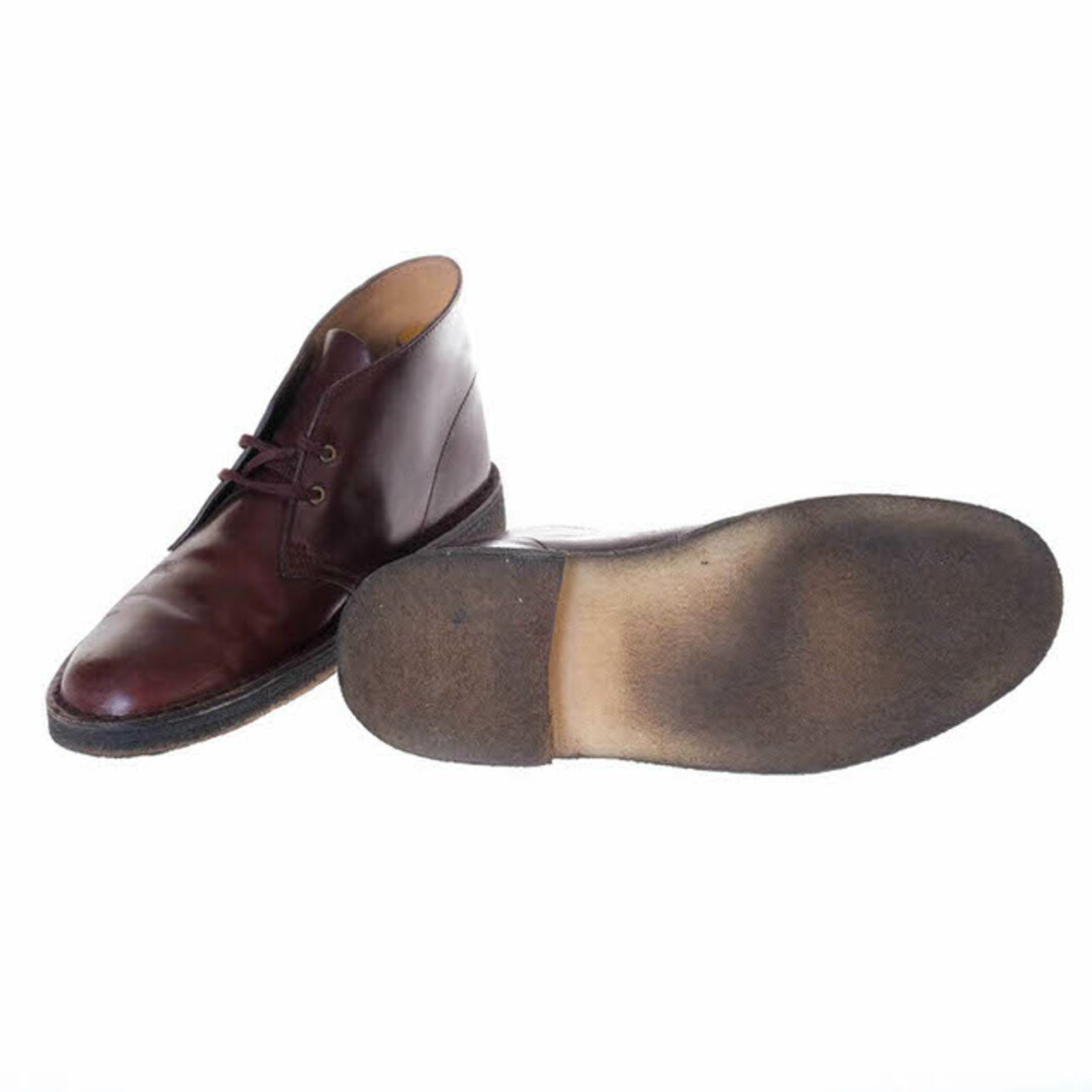 クラークス/Clarks ブーツ シューズ 靴 ビジネス メンズ 男性 男性用 レザー 革 本革 レッド ブラウン 赤 茶 Horween ホーウィン社コードバンレザー