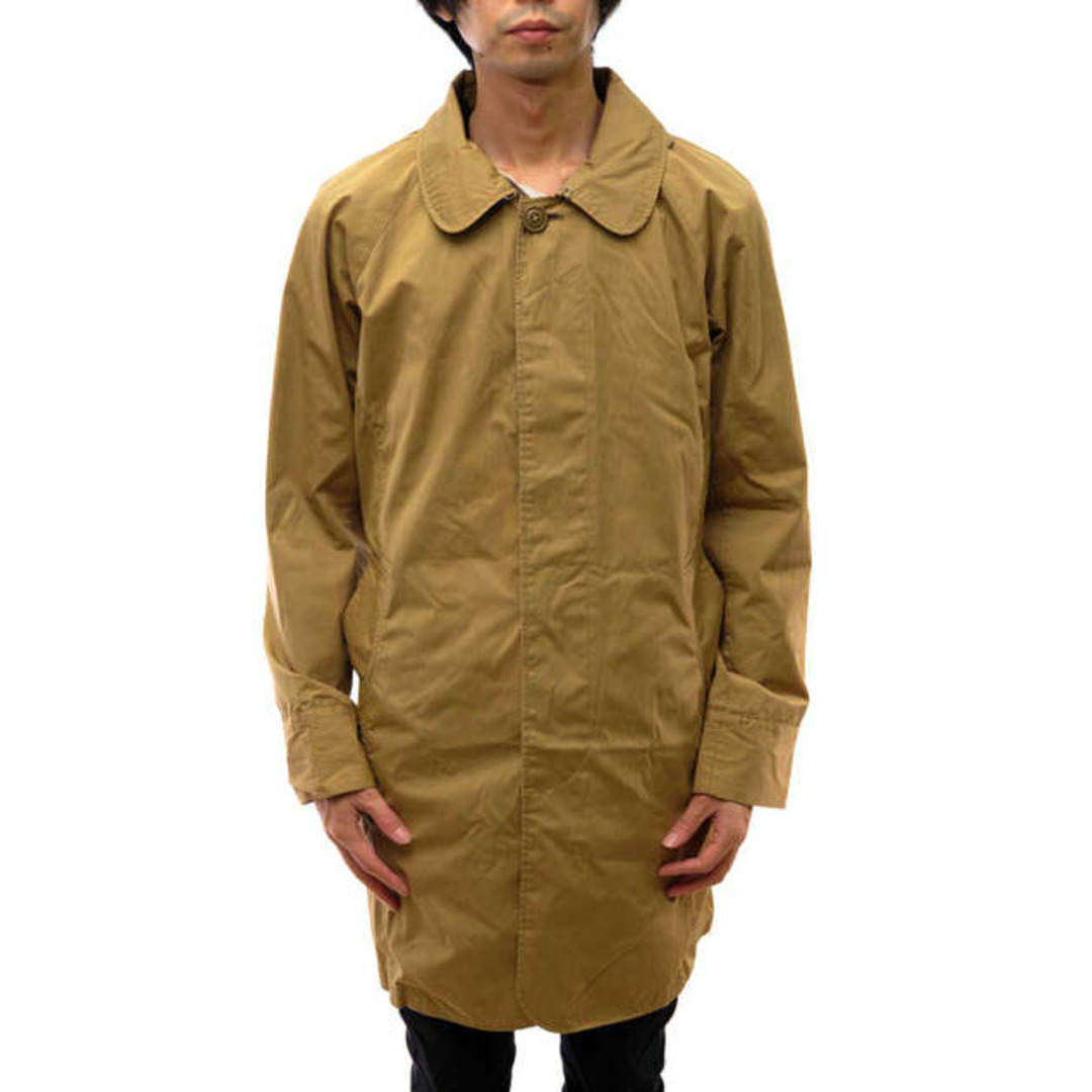 ノンネイティブ／nonnative  コート ジャケット JKT アウター メンズ 男性 男性用 コットン 綿 キャンバス ベージュ NN-J2412 TOURIST COAT COTTON WEATHER URETHANE COATED 1 BEIGE ステンカラーコート