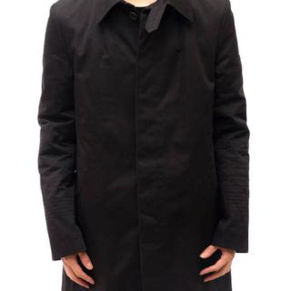 ディオールオム(DIOR HOMME)のディオールオム／Dior HOMME ステンカラーコート ジャケット JKT アウター メンズ 男性 男性用コットン 綿 キャンバス ブラック 黒 03AW LUSTER ラスター期 エディ・スリマン Hedi Slimane(ダッフルコート)