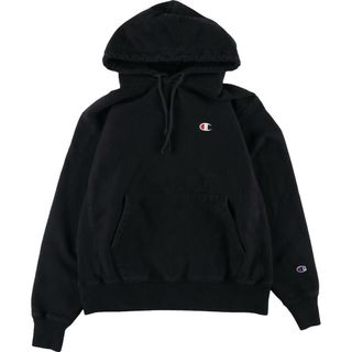 チャンピオン(Champion)の古着 チャンピオン Champion リバースウィーブ 復刻 単色タグ スウェットプルオーバーパーカー メンズM /eaa226307(スウェット)