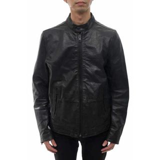 ディーゼル(DIESEL)のディーゼル／DIESEL シングルライダース ジャケット JKT アウター メンズ 男性 男性用レザー 革 本革 ブラック 黒 (ダッフルコート)