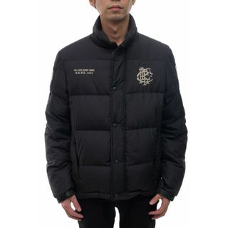 ラルフローレン(Ralph Lauren)のラグビー バイ ラルフローレン／RUGBY ダウンジャケット JKT アウター メンズ 男性 男性用ナイロン ブラック 黒  ゼッケン パッチ(ダッフルコート)