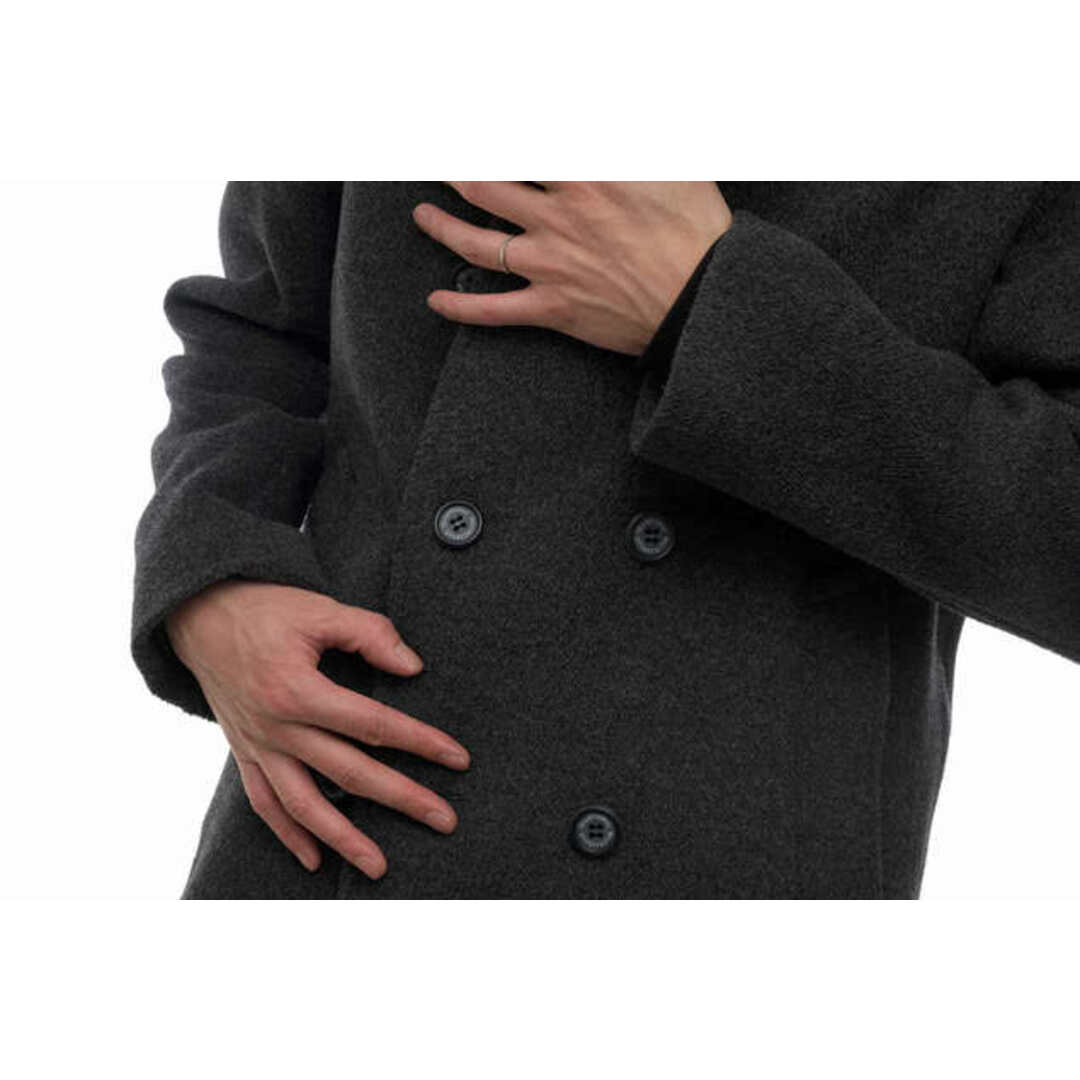 トラディショナル ウェザーウェア／Traditional Weatherwear Pコート ジャケット JKT アウター メンズ 男性 男性用ウール  毛 グレー 灰色 132HF-7829K G-WOKING-ME ME05