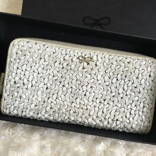 アニヤハインドマーチ(ANYA HINDMARCH)のアニヤ♡メッシュレザー財布(財布)