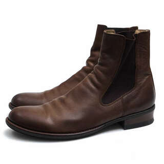 グラム(glamb)のグラム／glamb サイドゴアブーツ シューズ 靴 メンズ 男性 男性用レザー 革 本革 ブラウン 茶  GB09WT-AC24 Lismore boots レザーソール(ブーツ)