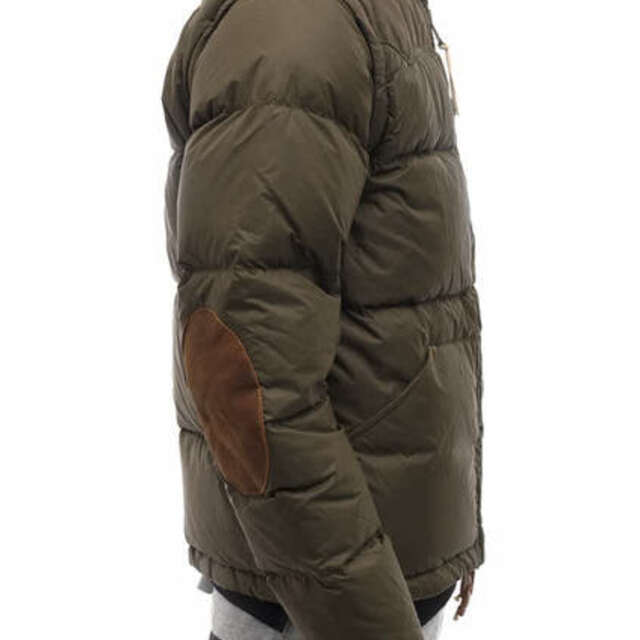 ラグビー バイ ラルフローレン/RUGBY ダウンジャケット JKT アウター メンズ 男性 男性用ナイロン オリーブ カーキ エルボーパッチ