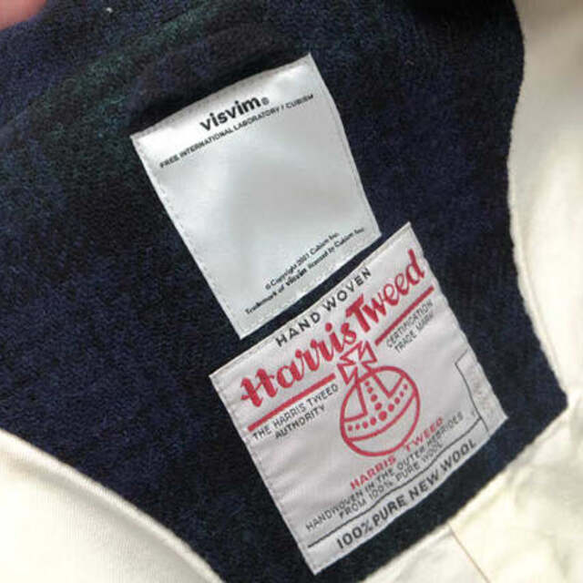 ビズビム／VISVIM ジャケット JKT アウター メンズ 男性 男性用ウール 毛 ネイビー 紺  Orion Tweed Jacket GORE-TEX NAVY  チェック柄 メンズのジャケット/アウター(ダッフルコート)の商品写真