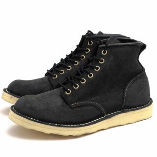 ダナー(Danner)のダナー／Danner ワークブーツ シューズ 靴 メンズ 男性 男性用スエード スウェード レザー 革 本革 ブラック 黒  D-4125 PAULINE 2 ステッチダウン製法 Vibramソール プレーントゥ(ブーツ)