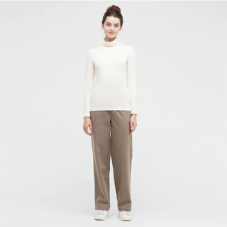 UNIQLO - ヒートテック 極暖 エクストラウォーム タートルネックT 黒 M