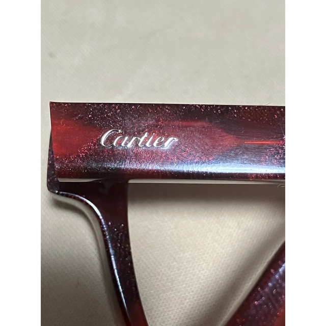 Cartier(カルティエ)のカルティエ メガネ  レディースのファッション小物(サングラス/メガネ)の商品写真