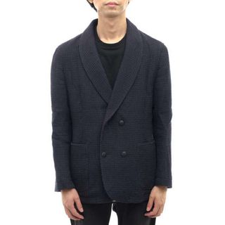 ニューヨーク グッドマン スタイル／N.Y.C GOODMAN STYLE テーラードジャケット ブレザー JKT アウター メンズ 男性 男性用ウール 毛 ネイビー 紺  NYC162J0404-M ダブルブレスト(ダッフルコート)