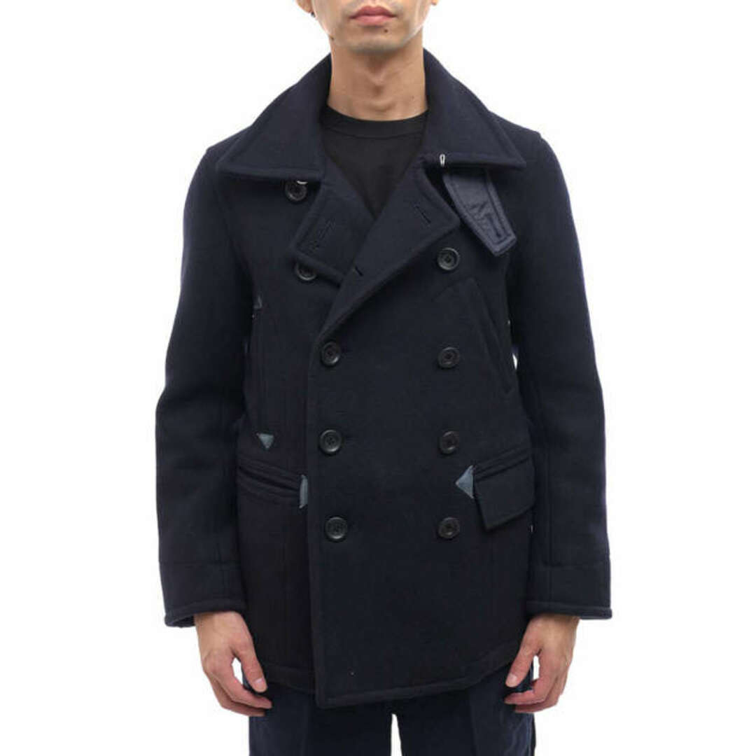 ノンネイティブ／nonnative Pコート ジャケット JKT アウター メンズ 男性 男性用ウール 毛 ネイビー 紺  NN-JU2405 SAILOR COAT W/N HEAVY MELTON WITH WINDSTOPPERR 2L メルトン