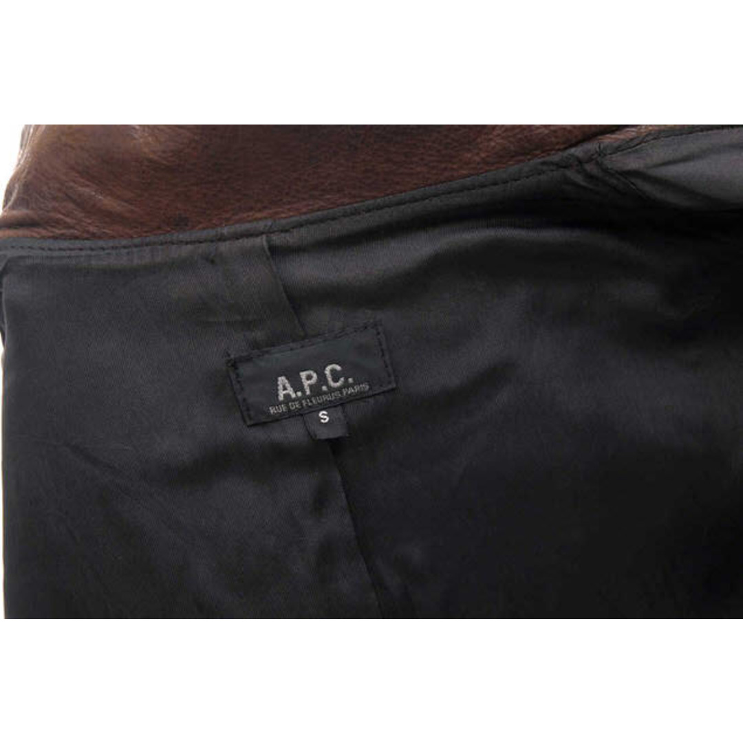 A.P.C - アーペーセー/A.P.C. シングルライダース ジャケット A.P.C - アーペーセー/A.P.C. シングルライダース ジャケット
