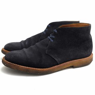 クロケット＆ジョーンズ／CROCKETT＆JONES チャッカブーツ シューズ 靴 メンズ 男性 男性用スエード スウェード レザー 革 本革 ベージュ  X20063