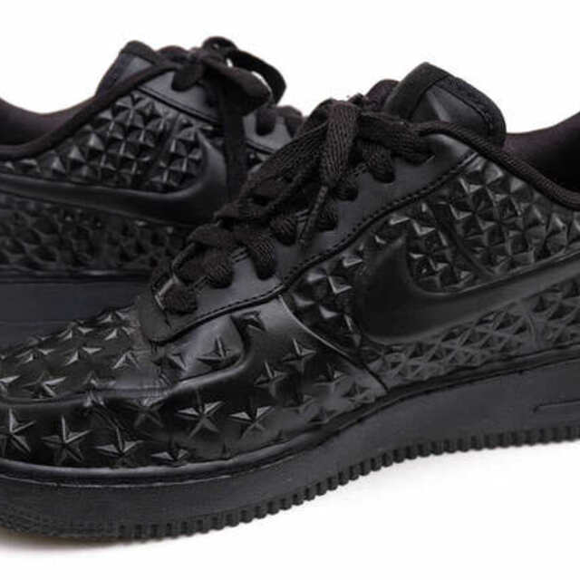 ナイキ/NIKE シューズ スニーカー 靴 ローカット メンズ 男性 男性用レザー 革 本革 ブラック 黒 789104-001 AIR FORCE 1 LV8 VT INDEPENDENCE DAY エアフォースワン スタッズ