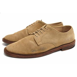 オールデン(Alden)のオールデン／ALDEN シューズ ビジネスシューズ 靴 ビジネス メンズ 男性 男性用スエード スウェード レザー 革 本革 ベージュ  29332F UNLINED DOVER TAN SUEDE ウォーターロックソール プレーントゥ グッドイヤーウェルト製法(ドレス/ビジネス)