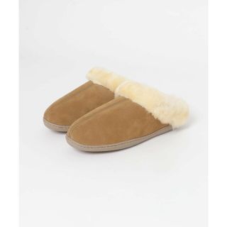 サニーレーベル(Sonny Label)の【G Tan】MINNETONKA SHEEPSKIN MULE(スリッポン/モカシン)