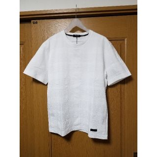 ブラックレーベルクレストブリッジ(BLACK LABEL CRESTBRIDGE)の【新品】ブラックレーベルクレストブリッジ　Tシャツ　バーバリー　シャドー　白LL(Tシャツ/カットソー(半袖/袖なし))