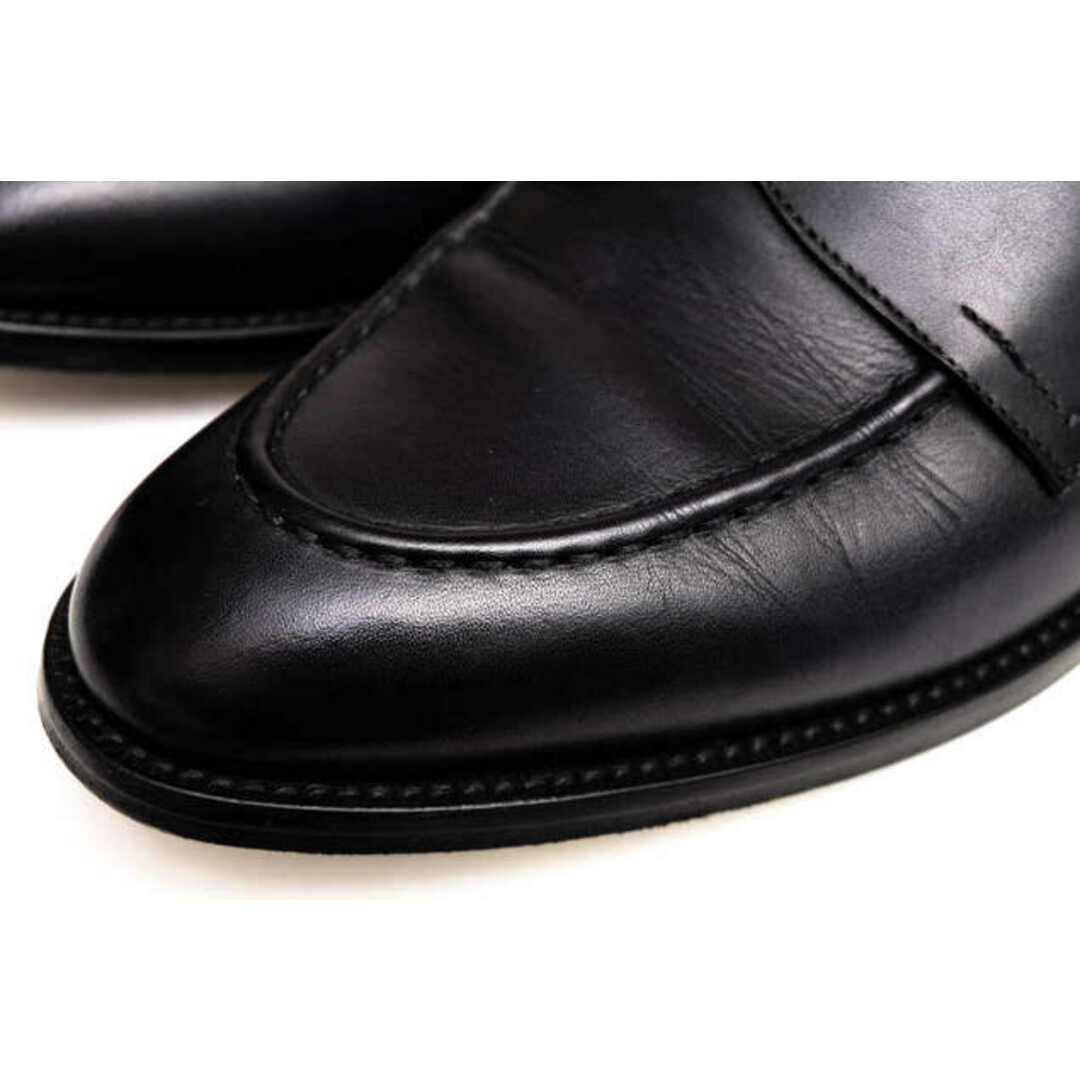 靴/シューズエディフィス／EDIFICE コインローファー ペニーローファー シューズ 靴 メンズ 男性 男性用レザー 革 本革 ブラック 黒