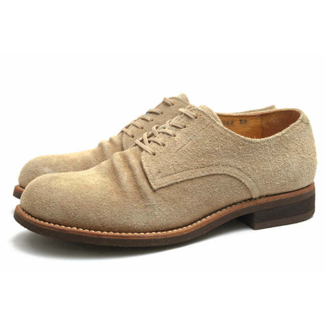 ミスターオリーブ／MR.OLIVE シューズ 靴 メンズ 男性 男性用スエード スウェード レザー 革 本革 ベージュ  ME567 PLAIN TOE OXFORD SHOES ポストマン プレーントゥ