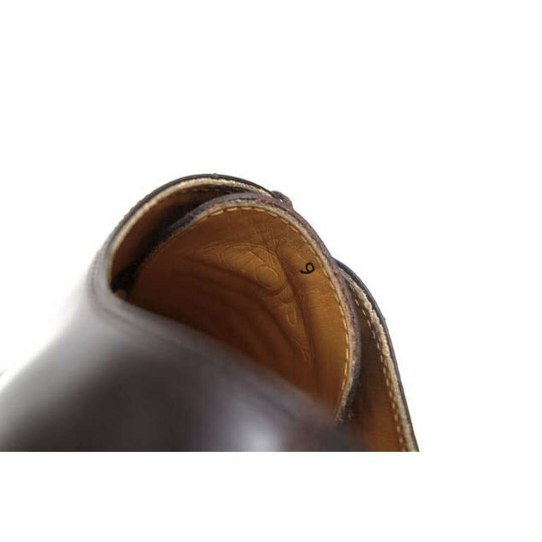 トッズ／TOD'S シューズ ビジネスシューズ 靴 ビジネス メンズ 男性 男性用レザー 革 本革 ダークブラウン 茶 ブラウン  ストレートチップ 8