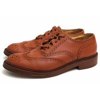 トリッカーズ(Trickers)のトリッカーズ／Tricker's シューズ ビジネスシューズ 靴 ビジネス メンズ 男性 男性用レザー 革 本革 ブラウン 茶  M7482 Ghillie Shoe ギリーシューズ ウイングチップ レザーソール グッドイヤーウェルト製法(ドレス/ビジネス)