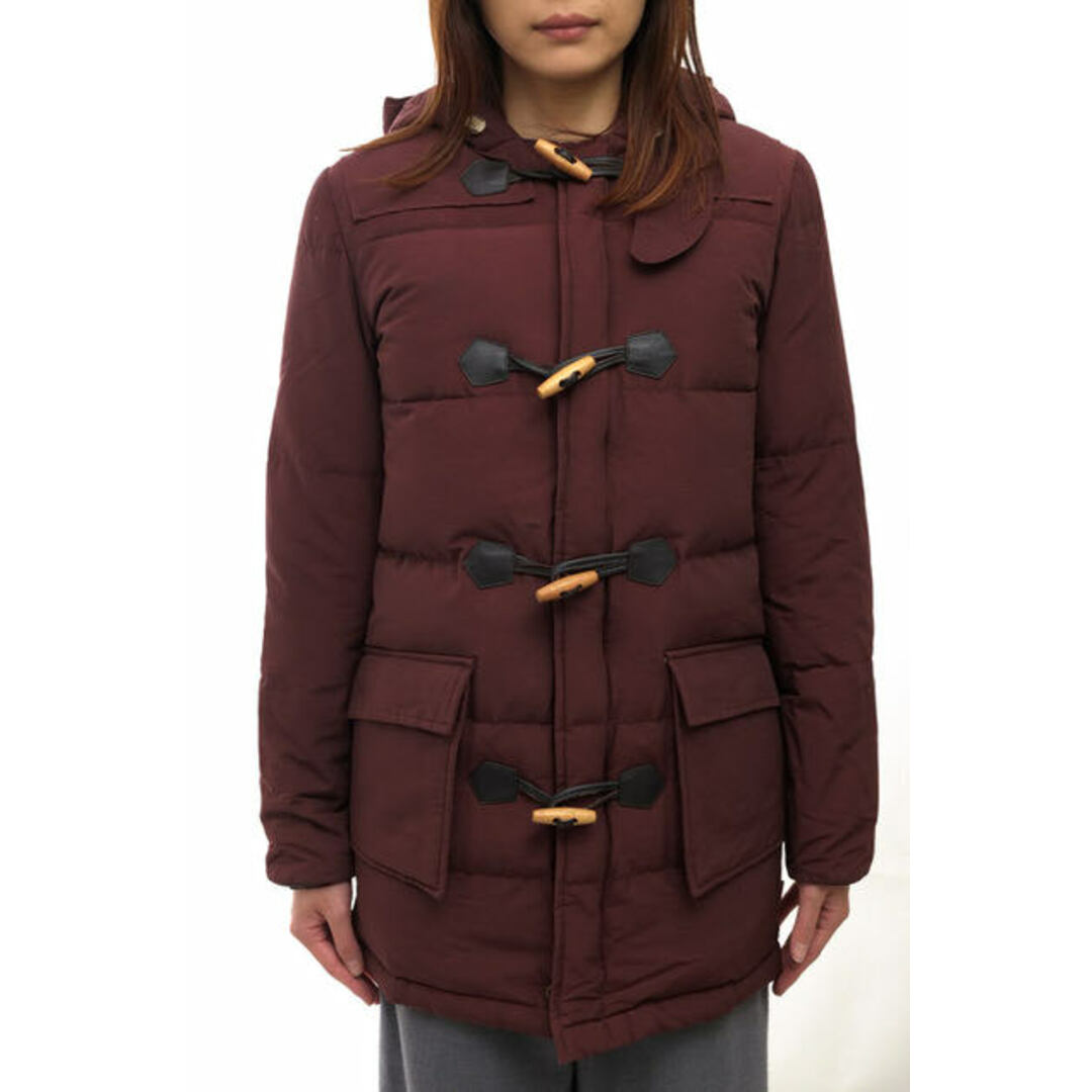 ペンフィールド／Penfield ダウンコート ダウンジャケット JKT アウター レディース 女性 女性用コットン 綿 キャンバス レッド ブラウン 赤 茶  0407AW12 ダッフルコート フード付きナイロン100％裏地2