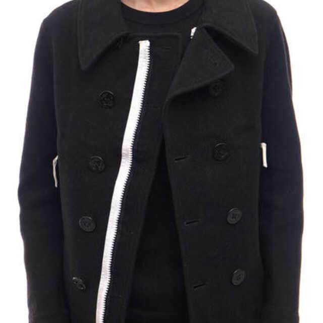 ビズビム/VISVIM Pコート ジャケット JKT アウター メンズ 男性 男性用ウール 毛 ブラック 黒 LIEUTENANT COAT 3L メルトン