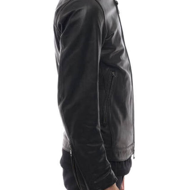 ビューティ&ユース ユナイテッドアローズ/BEAUTY & YOUTH シングルライダース ジャケット JKT アウター メンズ 男性 男性用レザー 革 本革 ブラック 黒 1225-199-6978 BST GOAT SINGLE RIDERS
