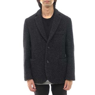 ブルーブルー(BLUE BLUE)のブルーブルー／BLUE BLUE テーラードジャケット ブレザー JKT アウター メンズ 男性 男性用ウール 毛 グレー 灰色  J5448  シングルブレスト(ダッフルコート)