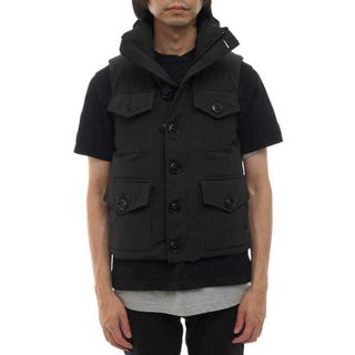 カナダグース(CANADA GOOSE)のカナダグース／CANADA GOOSE ダウンベスト ダウンジャケット JKT アウター メンズ 男性 男性用ポリエステル ブラック 黒  3434JML モントリオールベスト MONTREAL VEST(ベスト)