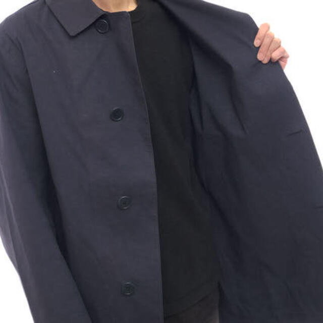 MACKINTOSH(マッキントッシュ)のマッキントッシュ／MACKINTOSH ステンカラーコート ジャケット JKT アウター メンズ 男性 男性用コットン 綿 キャンバス ネイビー 紺  ショートコート 定番 メンズのジャケット/アウター(ダッフルコート)の商品写真