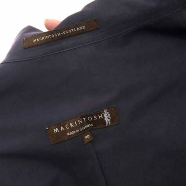 マッキントッシュ／MACKINTOSH フィールドジャケット JKT アウター ミリタリー メンズ 男性 男性用コットン 綿 キャンバス ネイビー 紺  モーターサイクルジャケット