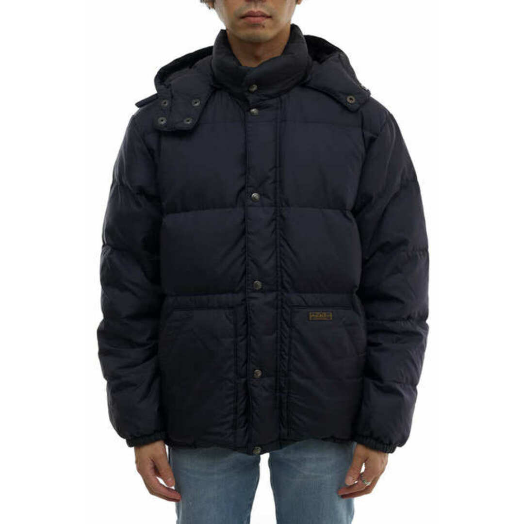 Ralph Lauren(ラルフローレン)のラルフローレン／RALPH LAUREN ダウンジャケット JKT アウター メンズ 男性 男性用ポリエステル ネイビー 紺  1439856BDJK フード付き メンズのジャケット/アウター(ダッフルコート)の商品写真