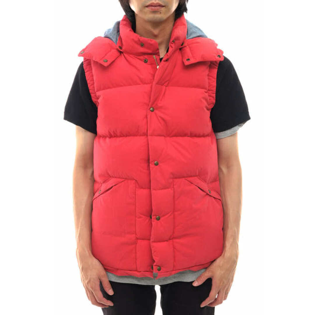 visvim STURGES DOWN VEST RED サイズ1+storksnapshots.com