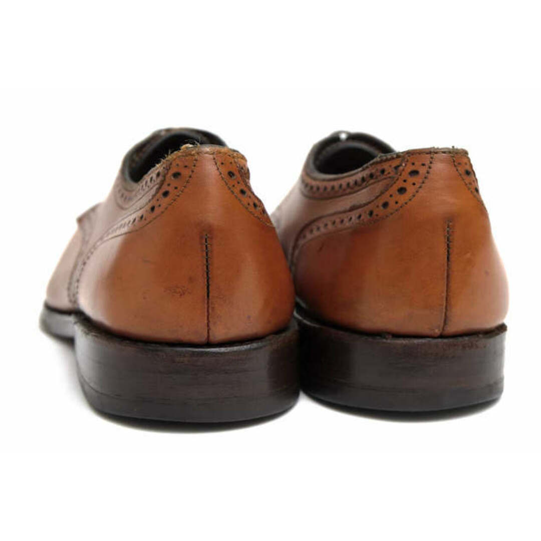 靴/シューズアレン エドモンズ／Allen Edmonds シューズ ビジネスシューズ 靴 ビジネス メンズ 男性 男性用レザー 革 本革 ブラウン 茶  SANFORD サンフォード セミブローグ キャップトゥ グッドイヤーウェルト製法 レザーソール