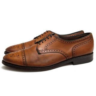 アレンエドモンズ(Allen Edmonds)のアレン エドモンズ／Allen Edmonds シューズ ビジネスシューズ 靴 ビジネス メンズ 男性 男性用レザー 革 本革 ブラウン 茶  SANFORD サンフォード セミブローグ キャップトゥ グッドイヤーウェルト製法 レザーソール(ドレス/ビジネス)