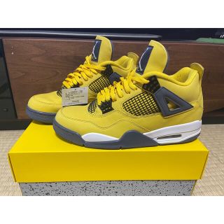 ナイキ(NIKE)のJORDAN4 TOUR YELLOW nike ナイキ　ジョーダン　4(スニーカー)