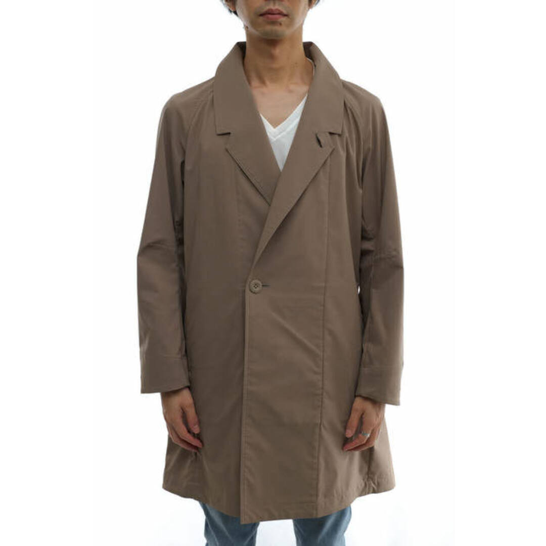 ノンネイティブ／nonnative チェスターコート ジャケット JKT アウター メンズ 男性 男性用ポリエステル ベージュ  NN-J3015 SLEEPER GOWN POLY TWILL Pliantex ガウンコート